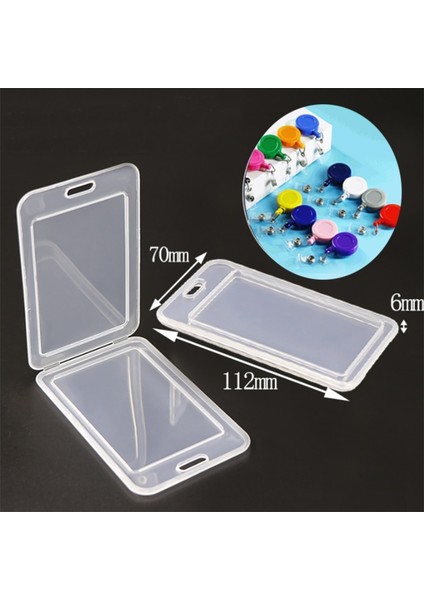 Yeşil 1 Adet Şeffaf Kart Tutucu Öğrenci Otobüsü Kart Kapağı Geri Çekilebilir Rozet Tutucu Kadın Erkek Iş Kredi Kartları Banka Kimlik Kartı Kılıfı (Yurt Dışından) fırsatları