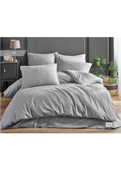 Kutulu PAMUK-SATEN Çeyizlik^günlük Nevresim Takımı