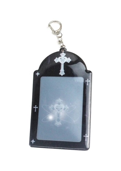 A3 1 Adet Taşınabilir Aşk Kalp 3 Inç Kpop Fotoğraflı Kart Tutucu Kalp Içi Boş Kredi Kimlik Banka Kartı Otobüs Kartı Fotoğraf Koruyucu Kılıf (Yurt Dışından)