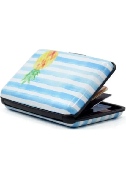 Karpuz Moda Karikatür Kadın Kart Sahibinin Alüminyum Iş Kimliği Kredi Kartı Vaka Tutucu Rfid Kart Cüzdan Sevimli Kız Vaka Tarjetero (Yurt Dışından) fırsatları