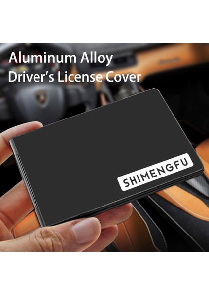 Mavi Alüminyum Ehliyet Kapağı Kredi Kartı Tutucu Kimlik Kartı Kılıfı Ince Araba Sürüş Belge Geçiş Ehliyet Kutusu Erkek Cüzdan (Yurt Dışından) modelleri
