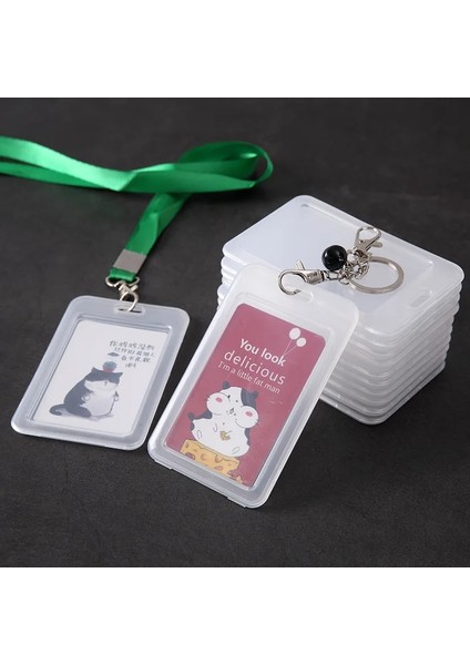 Yatay Yeşil Etya 1 Adet Şeffaf Şeffaf Kredi Kartı Tutucu Cüzdan Pvc Kadın Erkek Öğrenci Kimliği Pasaport Otobüs Kartvizit Kapağı Çanta Kılıfı (Yurt Dışından) indirimleri