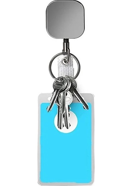 1 Adet B 1 Adet Metal Geri Çekilebilir Makaralı Isimlik Anahtarlık ile Pretty Küp Elektrolizle Rozet Makara Kart Tutucu Aksesuarları Iş Malzemeleri (Yurt Dışından) fırsatları