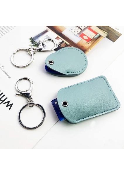 Sarı-F Pu Deri Kart Tutucu Anahtarlık Anahtarlık Kapı Kilidi Erişim Etiketleri Kimlik Kartı Durumda Anahtarlık Erişim Kartı Çantası Anahtar Etiketi Yüzük (Yurt Dışından) indirimleri