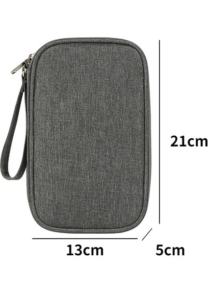 Gri Sıcak Seyahat Cüzdanı Aile Pasaport Tutucu Yaratıcı Su Geçirmez Belge Kutusu Organizatör Seyahat Aksesuarları Belge Çantası Kart Sahibi (Yurt Dışından) indirimleri