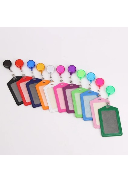 Pembe Banka Kredi Kartı Sahipleri Otobüs Kimlik Kartı Sahipleri Kimlik Kartı Koruyucu Kapak Geri Çekilebilir Makaralı Ofis Arzı Kırmızı/sarı/mavi (Yurt Dışından) indirimleri