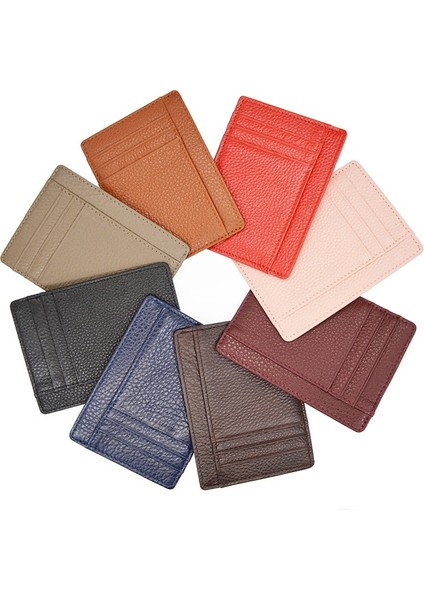 Haki 100% Dana Derisi Hakiki Deri Geniş Artı Uzun Kart Tutucu Litchy Tahıl 9 Yuvalı Para Cebi Ince Kart Kılıfı Özel Ad Logo (Yurt Dışından) modelleri