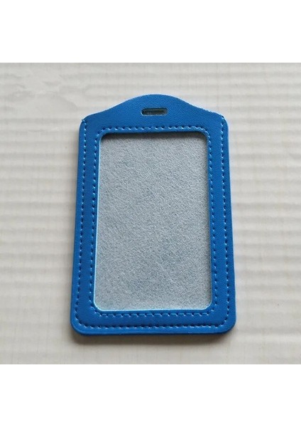 Mavi 1 Adet Öğrenci Otobüsü Kimlik Kimlik Rozeti Boyun Askısı ile Unisex Çalışma Kartı Sahipleri Kadın Erkek Pu Banka Kartı Adı Kredi Kartı Sahipleri Çanta (Yurt Dışından)