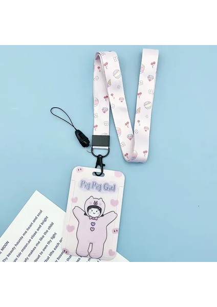 Stil 3 Kart Tutucu Boyun Askısı Kordon Rozeti Tutucu Çalışma Kimlik Kartı Otobüs Kimlik Sahipleri Taşınabilir Anahtarlık Anahtarlık Kart Sahibinin (Yurt Dışından)