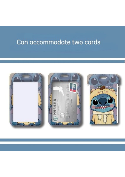 5-P Disney Anime Dikiş Kart Tutucu Sevimli Asılı Boyun Uzun Halat Kart Kapağı Öğrenci Kimlik Kartı Otobüs Kartı Kol Rozeti Tutucu Çocuklar Hediye (Yurt Dışından) modelleri