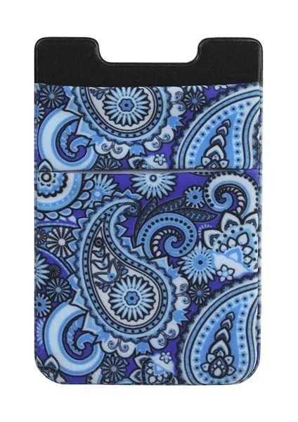 Stil 9 Erkek Kadın Kimlik Kredi Kartı Tutucu Elastik Silikon Cep Telefonu Cep Kendinden Yapışkanlı Etiket Kart Kollu Telefon Cüzdan Kılıf Sopa (Yurt Dışından)