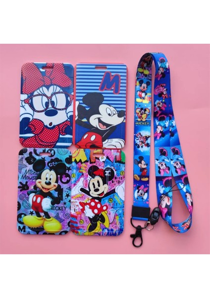Kart Sahibinin Kordonu Disney Mickey Minnie Kimlik Kartı Tutucu Kordon Anime Çocuklar Kapı Rozeti Sahipleri Erkek Kartvizit Kutusu Geri Çekilebilir Klip Kız Kravat (Yurt Dışından) fiyatları