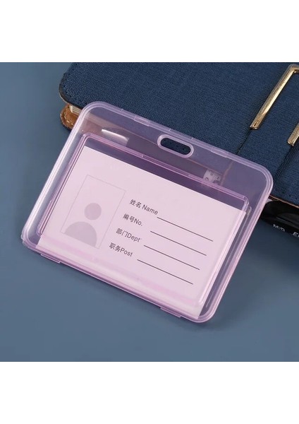 Pembe 1 Adet Şeffaf Kart Tutucu Öğrenci Otobüsü Kart Kapağı Geri Çekilebilir Rozet Tutucu Kadın Erkek Iş Kredi Kartları Banka Kimlik Kartı Kılıfı (Yurt Dışından)