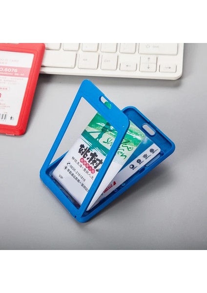 Gümüş Kartvizitlik Geri Çekilebilir Kimlik Kartı Tutucu Boyun Askısı Ipi Rozet Kart Cüzdan Kadın Erkek Ofis Personel Kartı Kılıfı (Yurt Dışından) fiyatları