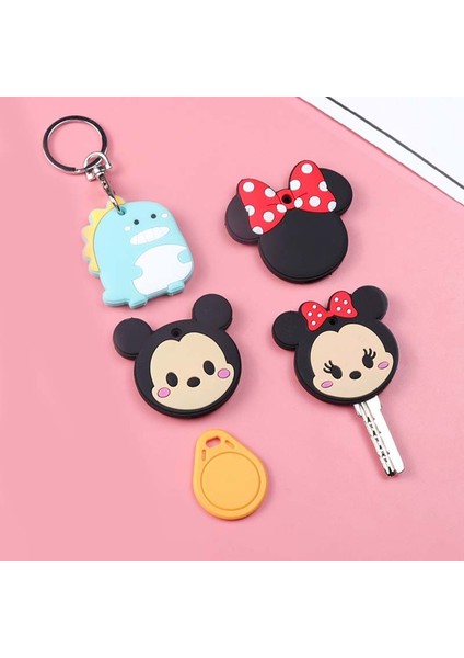 Stil 1 Disney Karikatür Minnie Anahtarlık Silika Jel Anahtar Kılıfı Ince Kahya Anahtar Erişim Giriş Koruma Kartı Koruyucu Tutucu (Yurt Dışından) fiyatları