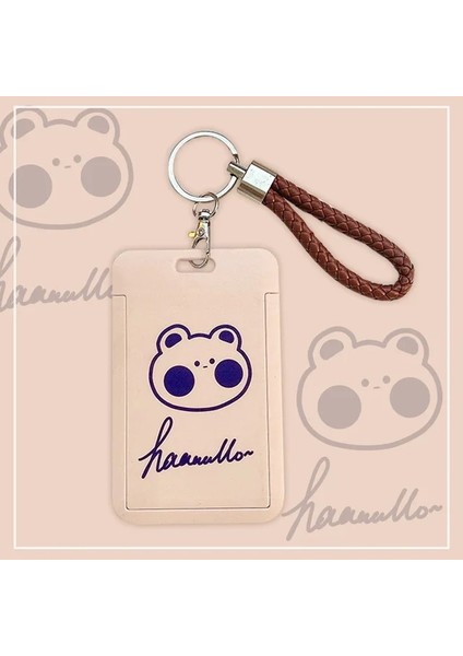 K 2022 Kadın Erkek Kartvizitlik Karikatür Sevimli Geri Çekilebilir Kredi Kartı Sahipleri Banka Kimlik Sahipleri Rozeti Çocuk Otobüs Kartı Kılıfı (Yurt Dışından)