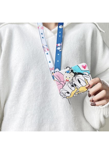 D Disney Stitch Minnie Mouse Kampüs Kart Seti Uzun Halat Rozeti Öğrenci Kartı Metro Kart Seti Çalışma Kartı Hediye (Yurt Dışından) indirimleri