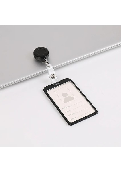 Altın 1 Adet Geri Çekilebilir Rozet Kart Tutucu Alüminyum Çalışma Kartı Kılıfı Hemşire Doktor Kimlik Isim Kartı Rozeti Tutucu Okul Ofis Malzemeleri (Yurt Dışından) fiyatları