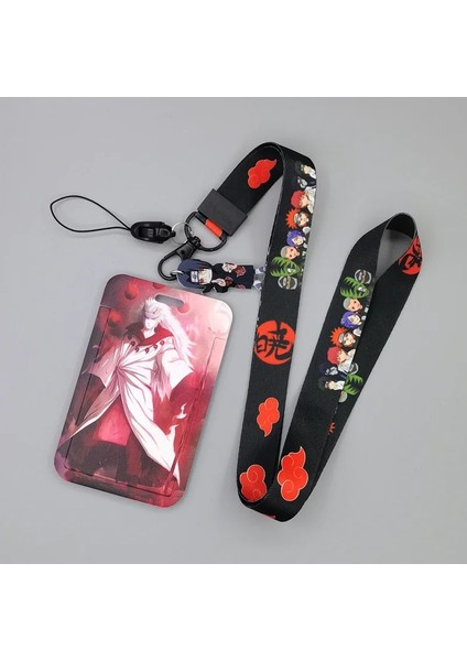No-A 1 Takım Anime Kart Kılıfları Kart Kordon Anahtar Kordon Cosplay Rozeti Kimlik Kartları Tutucular Boyun Askıları Anahtarlıklar (Yurt Dışından) modelleri