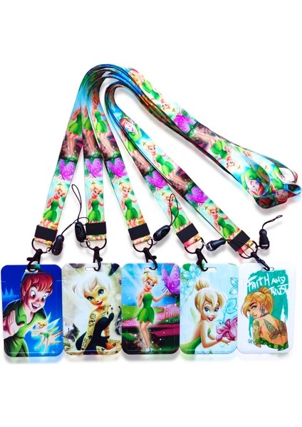 Resim Olarak Disney Tinker Bell Kimlik Kartı Tutucu Kordon Anime Peter Pan Rozeti Sahipleri Çocuk Credentil Kart Kılıfı Geri Çekilebilir Klip Kız Boyun Askısı (Yurt Dışından) fiyatları