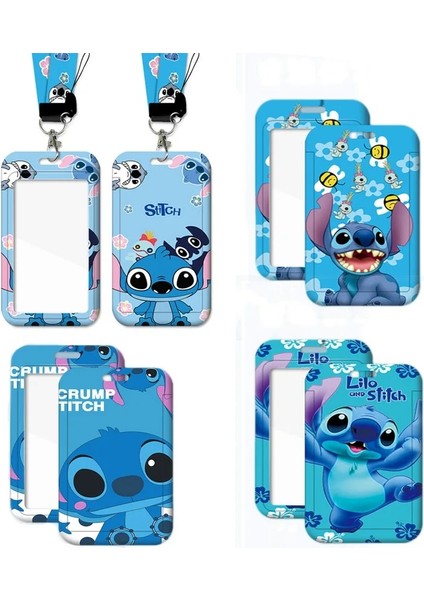 Stil 6 Disney Pvc Kart Sahibinin Anime Dikiş 2022 Yeni Öğrenci Kampüsü Asılı Boyun Çanta Anti-Kayıp Orijinal Kart Kapağı Kordon Kimlik Kartı Kılıfı (Yurt Dışından) fiyatları
