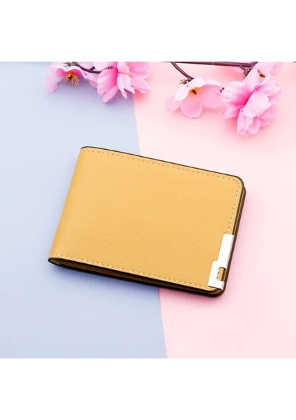 Sarı Ultra-Ince Ehliyet Sahibi Düz Renk Lisans Koruyucu Kapaklı Kart Kılıfı Iş Kimliği Geçiş Sertifikası Klasörü Unisex Kılıf (Yurt Dışından)