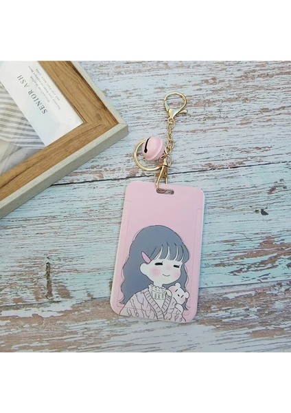 16 Kart Tutucu Boyun Askısı Kordon Rozet Tutucu Çalışma Kimlik Kartı Otobüs Kimlik Sahipleri Taşınabilir Anahtarlık Anahtarlık Kart Sahibinin (Yurt Dışından)