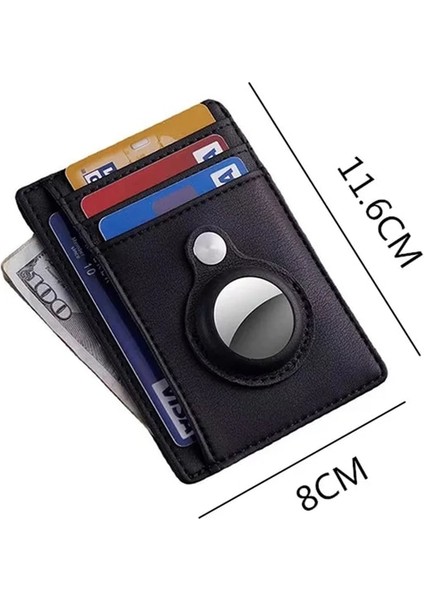 Karbon Fiber Siyah 2021 Hava Etiketi Cüzdan Ön Cep Kart Tutucu Koruyucu Bloklarla Rfid Manyetik Darbeye Dayanıklı Pu Anti Çizilmeye Düşme Ince Cüzdanlar (Yurt Dışından) indirimleri