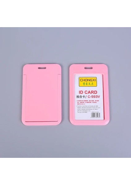 Yeşil Unisex Kart Kapağı Plastik Düz Renk Ticari Kredi Kartları Banka Kimlik Kartı Sahipleri Kolu Koruyun Öğrenci Otobüsü Kimlik Kartı Kılıfı (Yurt Dışından) indirimleri