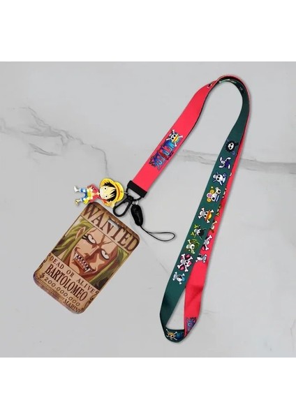 Hz-17 1 Takım Anime Tek Parça Aranıyor Kimlik Kartı Tutucu Şekil Koleksiyonu Luffy Nika Roger Kılıfları Kart Kordon Anahtar Kordon Rozeti (Yurt Dışından)