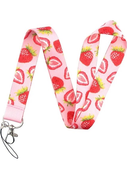 AL3465 Meyve Baskı Moda Boyunluklar Banka Otobüs Çalışma Rozeti Adı Kimlik Kartı Tutucu Hemşire Doktor Kadınlar Için Boyun Askısı Çocuk Çocuk Kartı Kapağı (Yurt Dışından) fırsatları