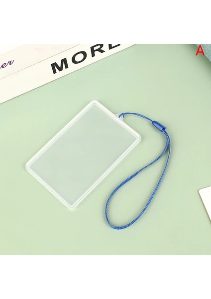 1 Adet Su Geçirmez Şeffaf Kart Kapağı Kadın Erkek Öğrenci Otobüsü Kart Tutucu Kılıf Iş Kredi Kartları Banka Kimlik Kartı Kol Koruması (Yurt Dışından)