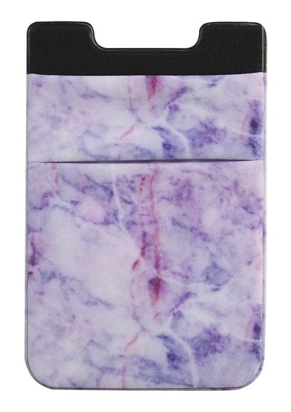 Kendinden Yapışkanlı Etiketli Kart Kollu, Kredi Kartı Tutacağı ve Erkekler ve Kadınlar Için Silikon Cep Telefonu Cebi ile 11 Telefon Cüzdan Kılıfı (Yurt Dışından)