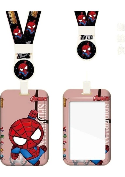 C Disney Kart Tutucu Boy Marvel Serisi Karikatür Abs Slayt Erişim Kartı Otobüs Metro Öğrenci Transfer Kartı Çalışma Kimlik Kartı Kol (Yurt Dışından) modelleri