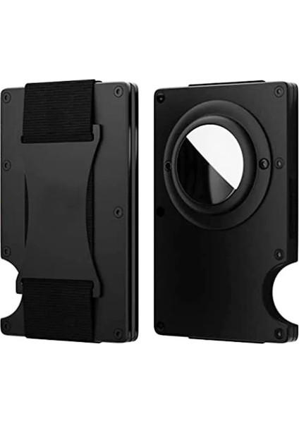 Erkekler Için Yeşil Airtag Cüzdan, Ince Minimalist Rfid Engelleme Hava Etiketi Tutucu Ön Cep Metal, Para Klipsli Kart (Yurt Dışından) fiyatları