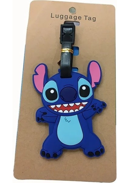 Stil 4 Karikatür Dikiş Pembe Seyahat Aksesuarları Bagaj Etiketi Bavul Moda Stil Silikon Taşınabilir Seyahat Etiketi Kimlik Adres Tutucu (Yurt Dışından)