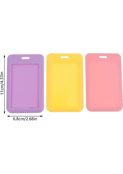 Kırmızı 1 Adet Iki Taraflı Kredi Kartı Kapağı Sert Plastik Rozet Tutucular Yuvası ile Etkinlik Personel Etiketi Kimlik Kartı Tutucu Geçiş Kayışı (Yurt Dışından) fiyatları