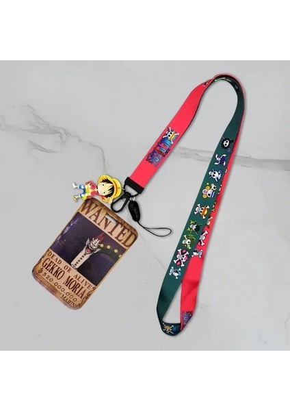 Hz-31 1 Takım Anime Tek Parça Aranıyor Kimlik Kartı Tutucu Şekil Koleksiyonu Luffy Nika Roger Kılıfları Kart Kordon Anahtar Kordon Rozeti (Yurt Dışından)