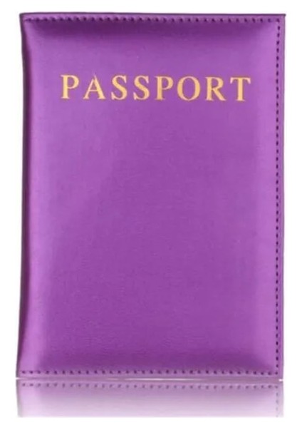 Lavanta Moda Yeni Pu Kadın Pasaport Tutucu Çift Modelleri Kızlar Seyahat Pasaport Kapağı Unisex Kart Durumda Adam Kart Tutucu Koruyucu (Yurt Dışından)