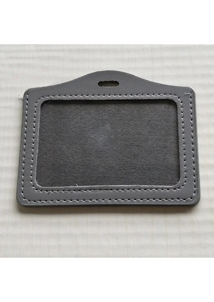 Gri Moda Kredi Kartı Tutucu Erkek Kadın Çocuk Öğrenci Ayarlanabilir Geri Çekilebilir Makaralı Isimlik Kimlik Kartı Adı Otobüs Kartı Rozeti Tutucu Kılıf (Yurt Dışından)