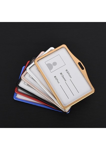 1 Adet Renkli Rastgele 1 Adet Alüminyum Alaşımlı Çalışma Adı Kredi Kartı Sahipleri Iş Kartı Kimlik Rozeti Ipi Tutucu Çanta Dikey Metal Kimlik Iş Çantası (Yurt Dışından) fiyatları