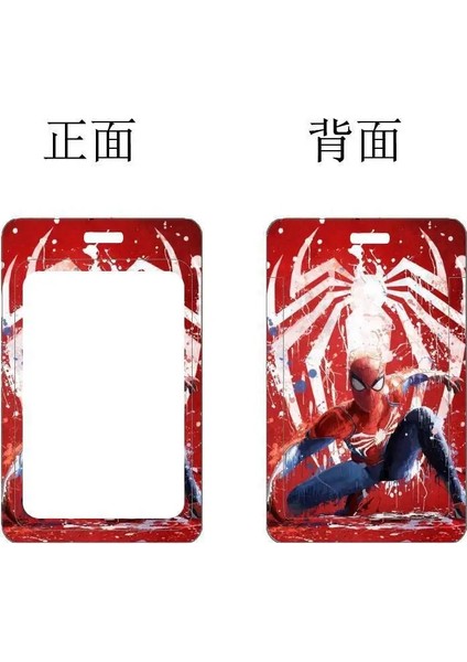 27 Marvel Pvc Kart Tutucu Örümcek Adam Süper Kahraman Öğrenci Kampüsü Asılı Boyun Çanta Klasik Film Orijinal Kordon Kimlik Kartı Vaka Hediyeler (Yurt Dışından) fırsatları