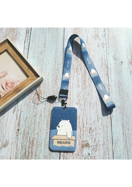 12 Kart Tutucu Boyun Askısı Kordon Rozet Tutucu Çalışma Kimlik Kartı Otobüs Kimlik Sahipleri Taşınabilir Anahtarlık Anahtarlık Kart Sahibinin (Yurt Dışından) indirimleri