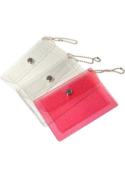 A3 1 Adet Şeffaf Pvc Bozuk Para Cüzdanı Anahtarlık ile Kızlar Için Sevimli Küçük Cüzdan Kimlik Kartı Tutucu Kartvizit Çanta (Yurt Dışından) indirimleri