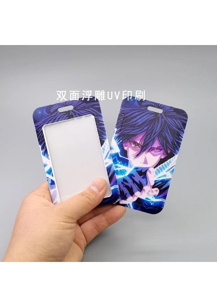 No-C 1 Takım Anime Kart Kılıfları Kart Kordon Anahtar Kordon Cosplay Rozeti Kimlik Kartları Tutucular Boyun Askıları Anahtarlıklar (Yurt Dışından) fiyatları