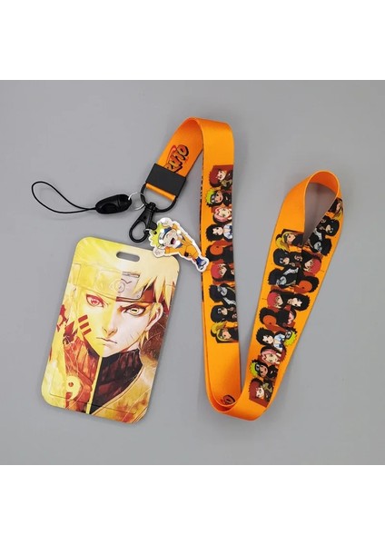 No-C 1 Takım Anime Kart Kılıfları Kart Kordon Anahtar Kordon Cosplay Rozeti Kimlik Kartları Tutucular Boyun Askıları Anahtarlıklar (Yurt Dışından) fırsatları