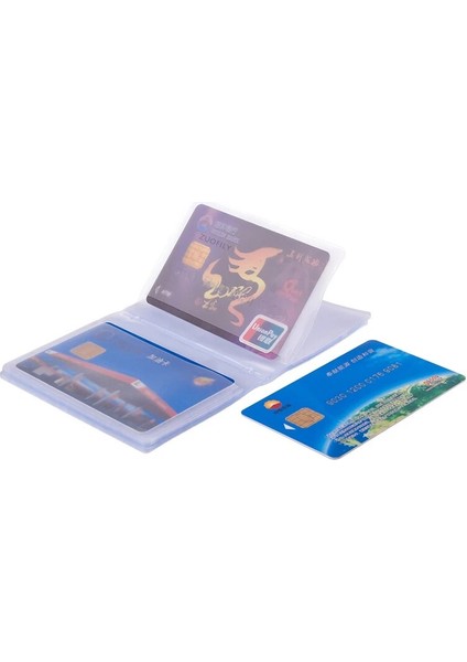 10 Sayfa 20 Yuva 1 Adet Sevimli Yarı Şeffaf Kart Tutucu Çanta Içi Pvc Katlanmış Kredi Kartı Cepleri Plastik Kart Tutucu Iç Sayfalar Ofis Malzemeleri (Yurt Dışından) fiyatları