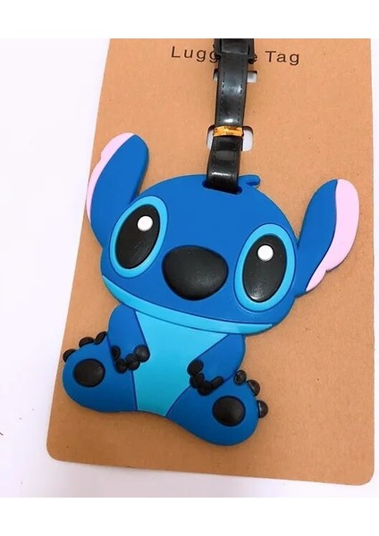 Stil 2 Karikatür Dikiş Pembe Seyahat Aksesuarları Bagaj Etiketi Bavul Moda Stil Silikon Taşınabilir Seyahat Etiketi Kimlik Adres Tutucu (Yurt Dışından)