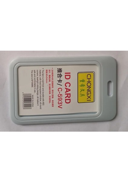 Gök Mavisi Unisex Kart Kapağı Plastik Düz Renk Ticari Kredi Kartları Banka Kimlik Kartı Sahipleri Kolu Koruyun Öğrenci Otobüsü Kimlik Kartı Kılıfı (Yurt Dışından)