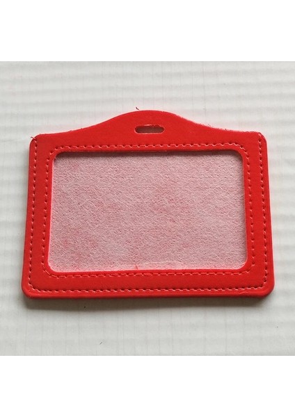 Kırmızı Moda Kredi Kartı Tutucu Erkek Kadın Çocuk Öğrenci Ayarlanabilir Geri Çekilebilir Makaralı Isimlik Kimlik Kartı Adı Otobüs Kartı Rozeti Tutucu Kılıf (Yurt Dışından)